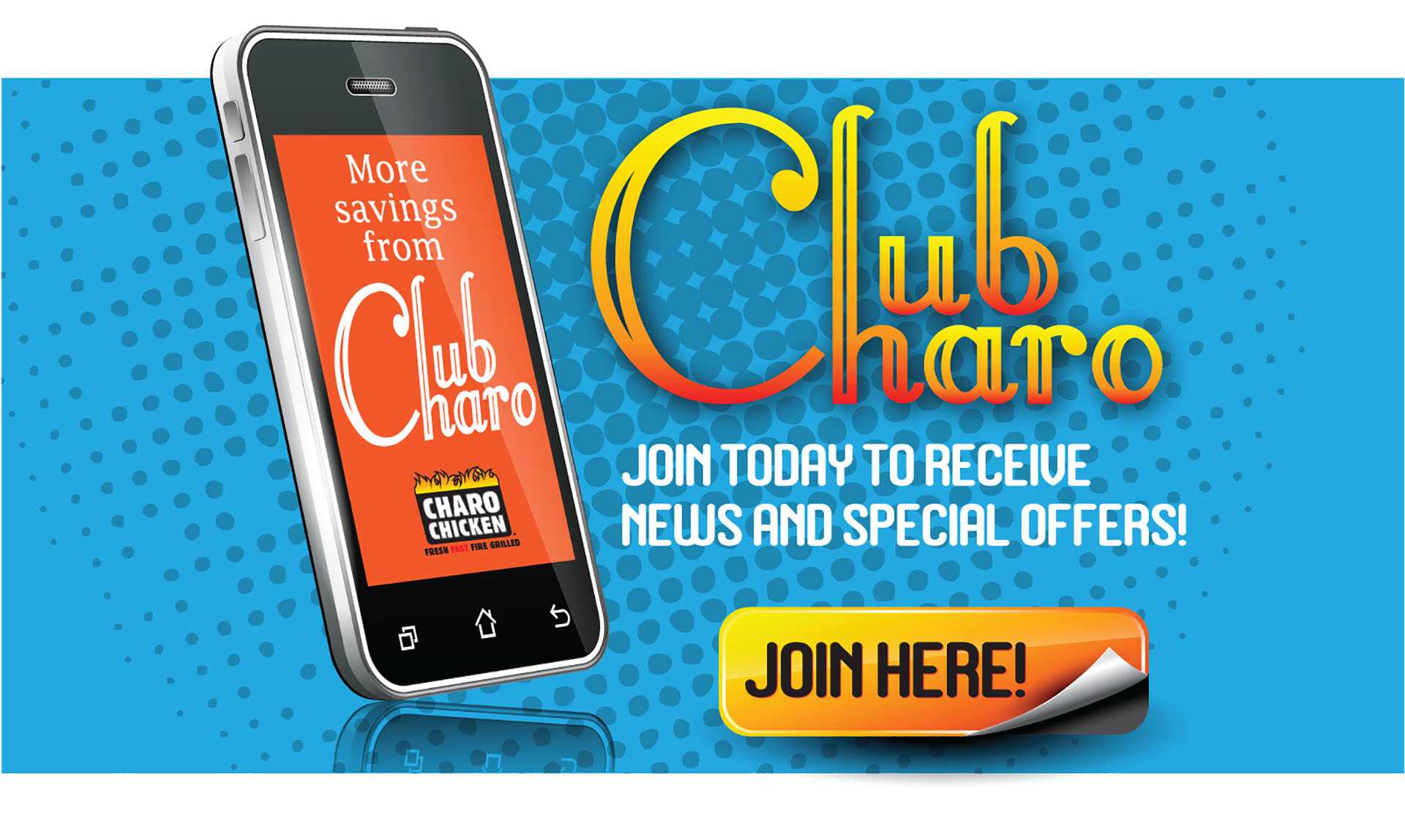 Club Charo click link "Join Here"
