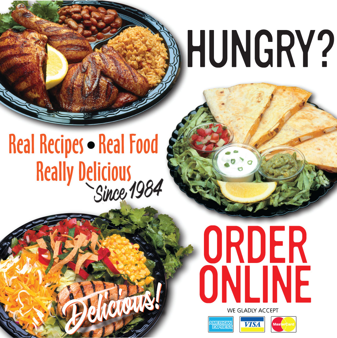 Hungry? Order Online